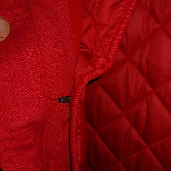 Vintage Abercrombie Red Jacket with Gillet Size XL - Picture 15 of 16